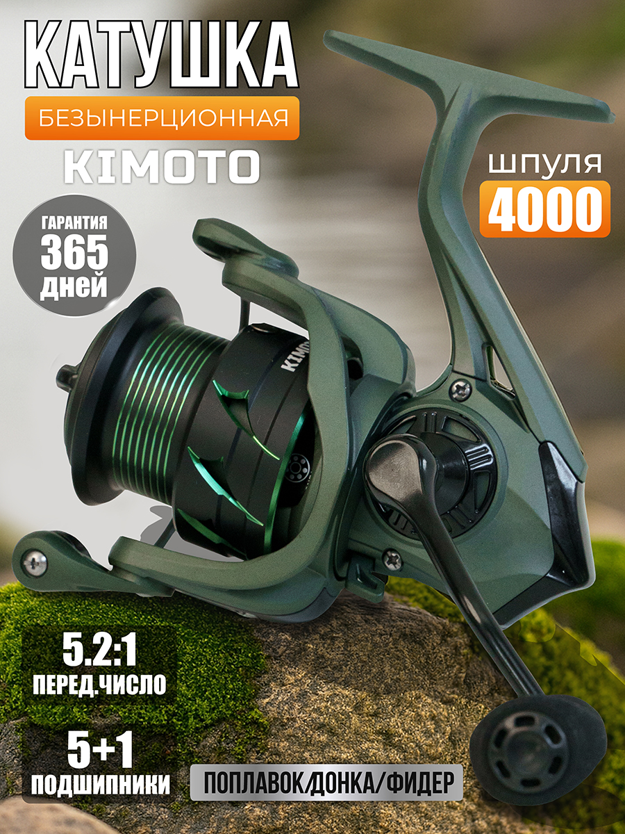 Катушка SOLID 4000 — карточка для маркетплейса